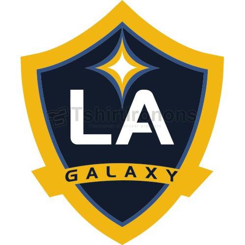 Los Angeles Galaxy T-shirts Iron On Transfers N3387 - Click Image to Close